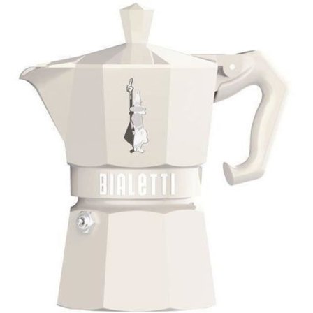 Italian kahvinkeitin - BIALETTI - MOKA Exclusive - 3 kuppia - Kermainen