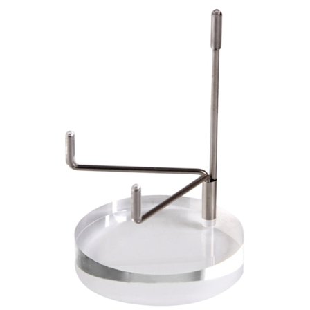 Rock Display Stand Akryl Piedestal Display Staffeli Hyldestativ til Crystal Mineral