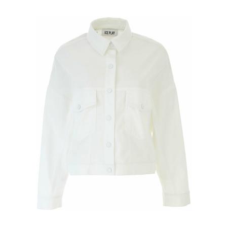 ICE Play Frakke Hvid, Dame Damejakker, Størrelse: XS
