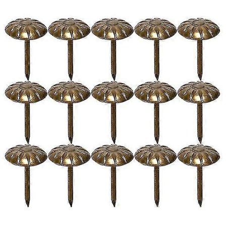 200 stk Møbelknapper Vintage DIY Dekorative Knapper Møbeltrekkspinner