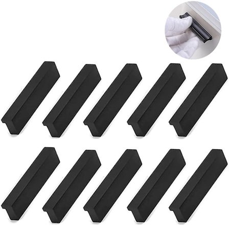 10 kpl Huonekalujen Vetimet Ovenkahvat Keittiön Tankokahvat Kaapin Vetimet Laatikon Vetimet (128mm)