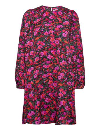 Carla Dress Kort Klänning Multi/mönstrad Lollys Laundry