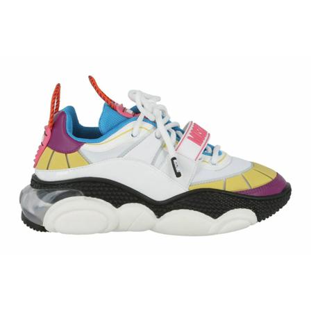 Moschino, Sneakers Wit, Dames, Maat:36 EU