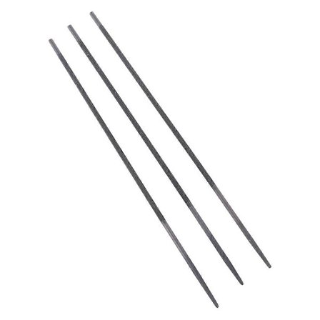 3x Pro 4mm Rund Motorsåg Fil Kedjefil Vässare För Träarbete Ny