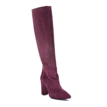 Via Roma 15 Over-knee Laarzen , Rood , Dames , Maat: 38 EU Hoge & overknee laarzen