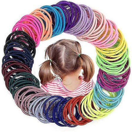 Søde Multifarvede Elastiske Hårbånd Piger Datter Hårbånd