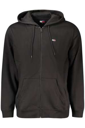 Tommy Hilfiger Felpa Con Zip Uomo Nero