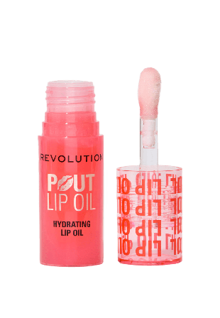 Revolution Pout Lip Oil Läppglans Dam Orange 4ML