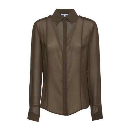 Patrizia Pepe Shirt Brun, Dame Skjorter
