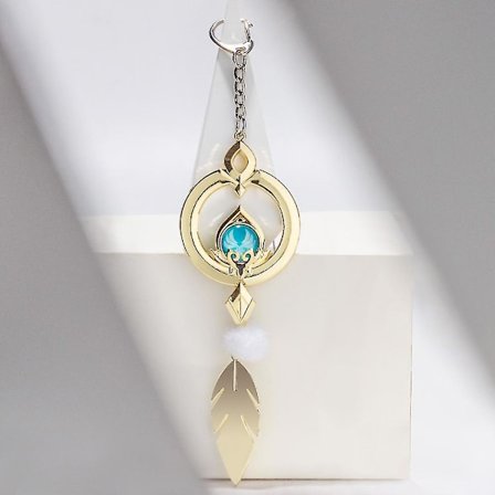 Genshin Impact Wanderer Vision of God Cosplay Genshin Scaramouche -asu ja tarvikkeet, muodikkaat riipukset