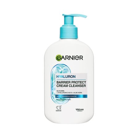 Garnier Hyaluron Barrier Protect Cream Rensegel 250 ml, Skincare, Ansigtspleje, Renseprodukter