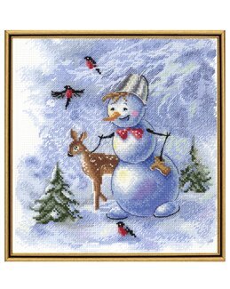 Stickpackung Bild Winterkspaß