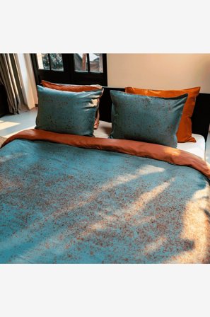 Kayori - Påslakanset - Morian - 2 delar - Blå - Påslakanset - 150X210 - Från Homeroom