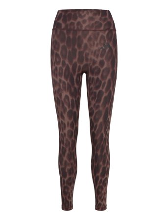 adidas Performance Opt Ess Aop 7/8 - Brown - S