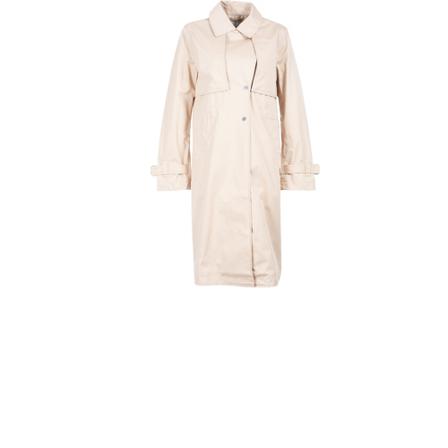 Woolrich, Beige Coat Havice with carofutter Beige, Dames, Maat:S