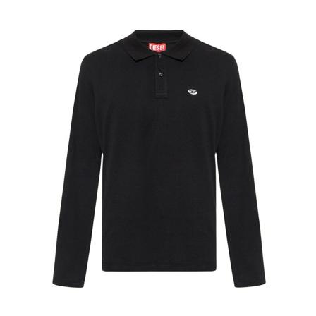 Diesel, Polo Shirts Zwart, Heren, Maat:2XL