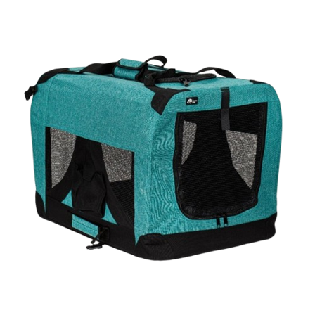 CANEM - Lerretsbur Medium Denim Green - Hund - Hundebur & transportvesker - Stoffbur & canvasbur - ZOO.no