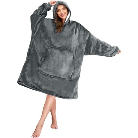 Snuggie Oversized Filt Hoodie