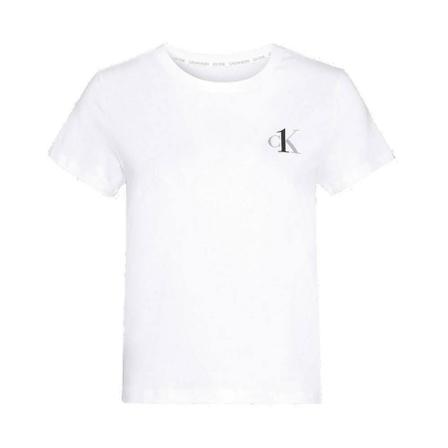 Calvin Klein - T-shirts - Vit - Dam - Storlek: S, Dam, Storlek: S