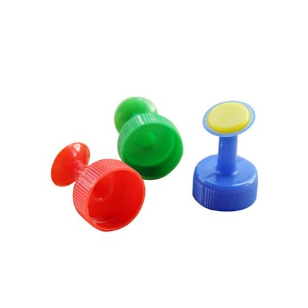 3-pack stril för PET-flaska - 3 st flerfärgad