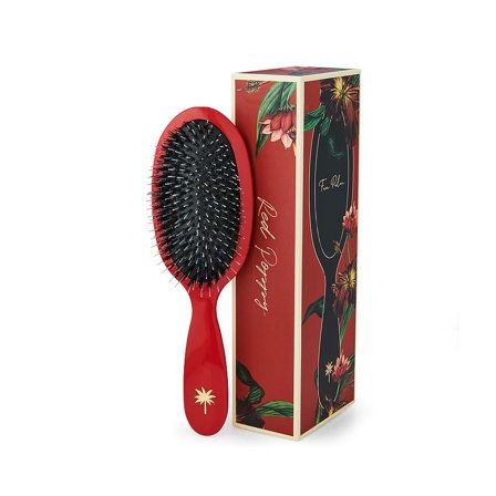 Fan Palm Hårbørste Red Poppy Medium, Hår, Hårbørster, Øvrige