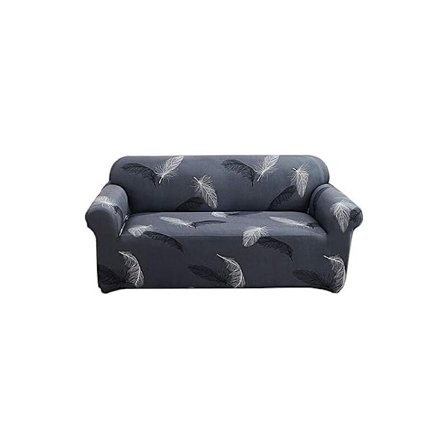 Strækbar sofabetræk med armlæn, 1-personers sofabetræk, grå, universel elastisk sofabetræk, skræddersyet sofabetræk (90-140 cm)