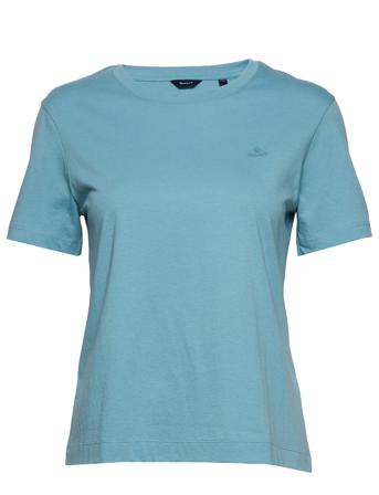 Original Ss T-Shirt T-shirts & Tops Short-sleeved Blå GANT