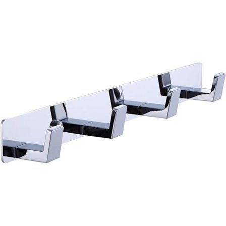 huonepyyhekoukut, kromattu seinäkiinnitysruuvi kiinteä ovi- tai kaapukoukku, naulakkoteline makuuhuoneessa tai keittiössä 410