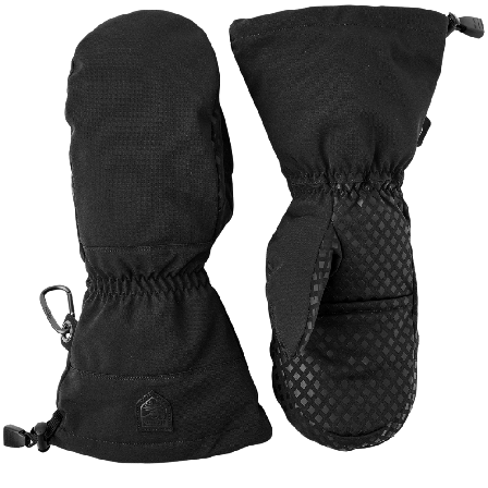 Hestra Sarek Over Mitt Unisex Black