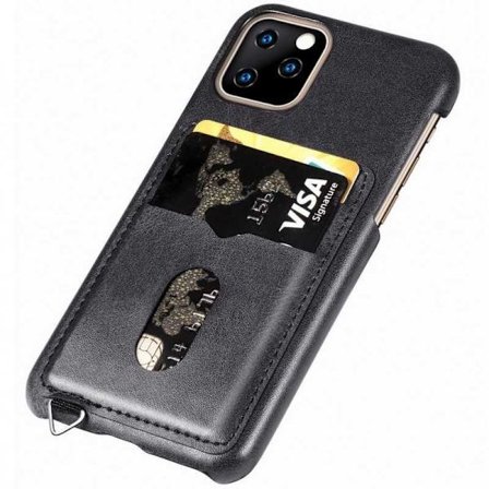 iPhone 11 Ultra-ohut iskuja vaimentava korttipidike 2 Agile-korttia