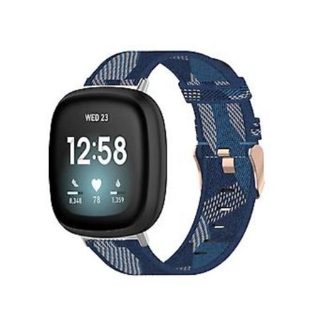 Silikon Magnetarmband för Fitbit Charge 3 / 4 (Blå)