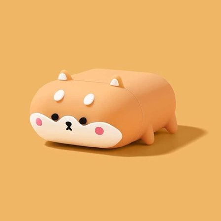 Kompatibel med Airpods 3. generasjon 2024, 3D Søt Hund Silikon Etui