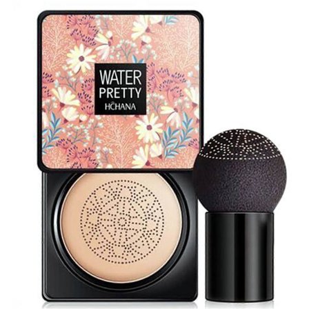 Dölj Skavanker Air Cushion BB Cream med Puff, Anti Mörka Fläckar Långvarig Naken Makeup Cream, Sminktillbehör