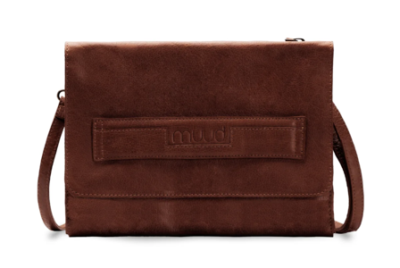 Muud Gro Crossbody-veske Rich-Brown