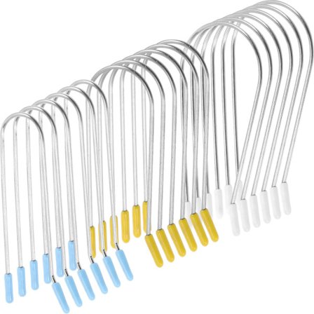 24 kpl Kuumakiharrinpidikkeet Hiusten Kiharrinrullat Vaihtopidikkeet