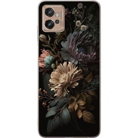 Motorola Moto G32 Gjennomsiktig deksel Blomster