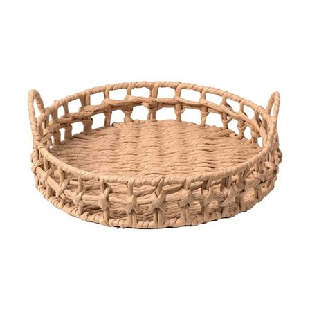 Robust Träkorg för Enkelt Vardagsrums- och Sovrumsförvaring