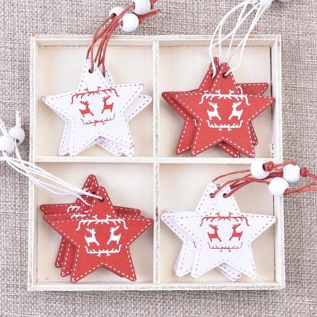 Juldekorationer Kreativt Trähänge Diy Julgran