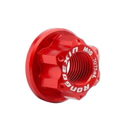 Blomtrummutter M10 Mutter RÖD 2ST 2ST Red 2Pcs-2Pcs