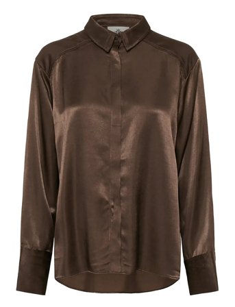 Kbblanca Shirt Brown Karen By Simonsen