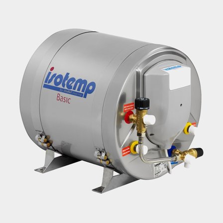 Boiler voor boot Isotemp Basic DS, 24 liter, 230 V, 750 W + mengkraan thermostaatset