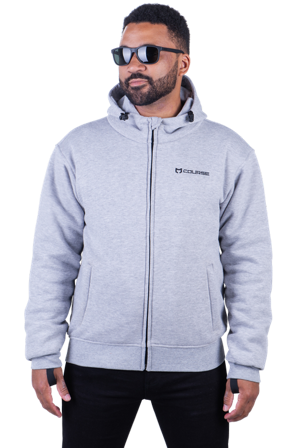 Felpa Moto Course Aramid Grigio Melange L