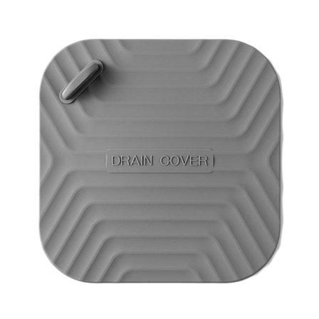 2-pak silikone gulvafløbsdæksel - Anti-lugt & Anti-tilbageløb