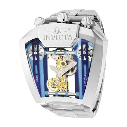 Invicta Watches, Speedway 35455 Mechanisch Herenhorloge - 58mm Grijs, Heren, Maat:ONE Size