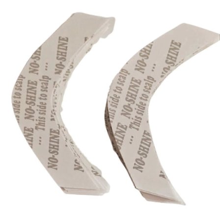 72 stk./parti Ingen Glans Sterk Hår Parykk Tape Dobbel Klebende Extension Strips Vanntett for Toupee/Blonde