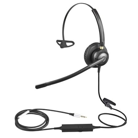 CF71 Enkelsidig kontroll hörlurar hörlurar brusreducerande tydliga samtal