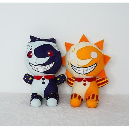 Sundrop Fnaf Final Boss Clown Figur Sun Figurplush Legetøj-1