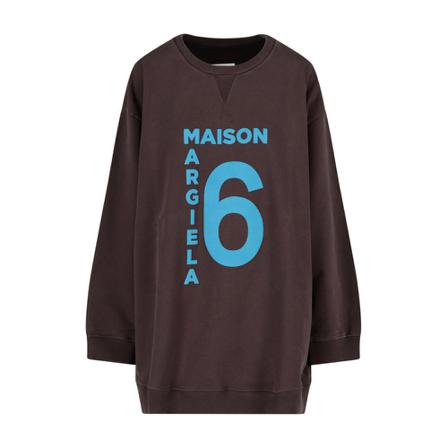 MM6 Maison Margiela Sweatshirts Brun, Dame