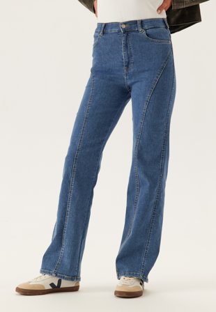 Dr. Denim - Moxy Straight Curve - V47 Vale Sky Plain - Kläder - - Bubbleroom