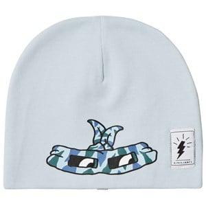 Civiliants Baby Blue Camo Mask Jersey Beanie 48/50 cm - Headwear - 48/50 cm - Blue